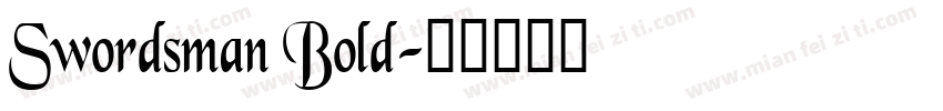 Swordsman Bold字体转换